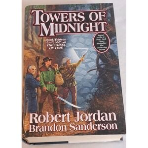 Towers of Midnight Wheel of Time Book 13 HC 1st Edition 2010 Facsimile Sig